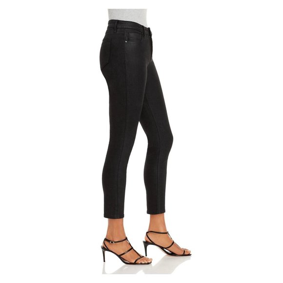 AQUA Jackie Denim High Rise Skinny Jeans in Black  NWT - Picture 3 of 3